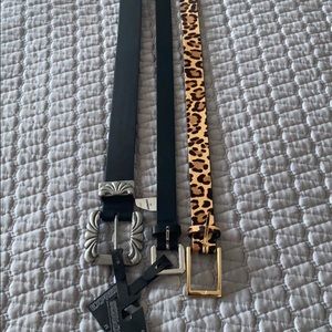 Bundle of a Express Belts- Two with tags